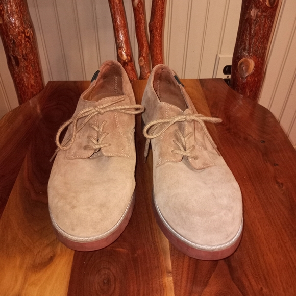 Mens Bass Leather Shoes - Picture 2 of 9